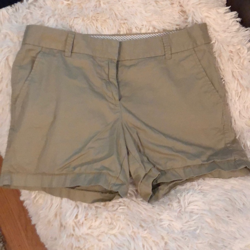 J.crew kakis cotton chino shorts